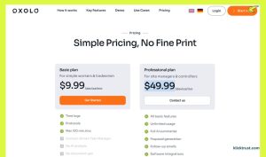 Oxolo Review Pricing